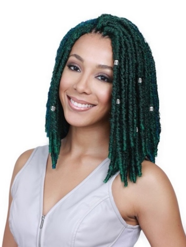 modern braided hairstyles faux locs medium long hair