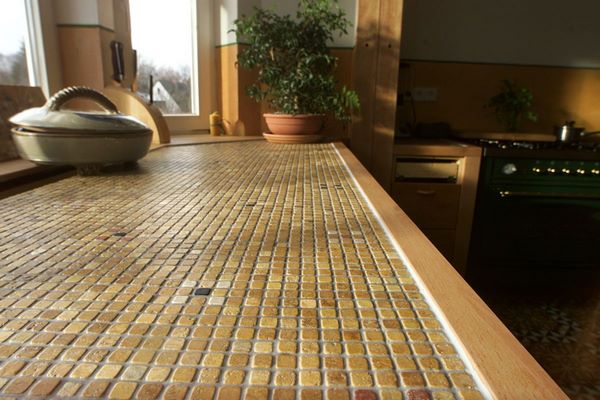 mosaic tiles kitchen countertop ideas