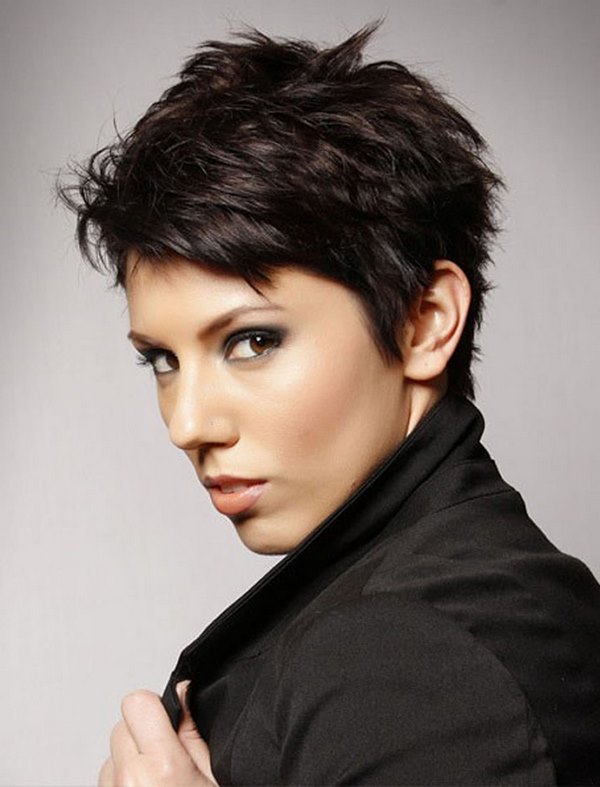 short hairstyles for women thick hair pixie haircuts