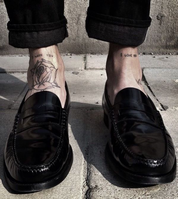 super cool ankle tattoo design ideas for men