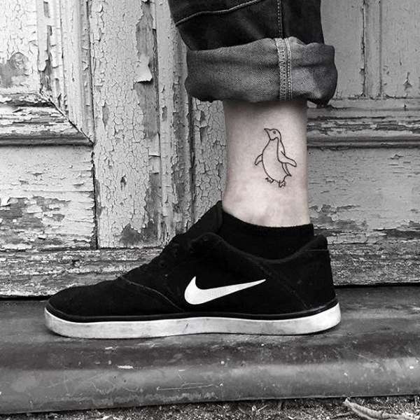 tattoo on an ankle fun mens tattoos