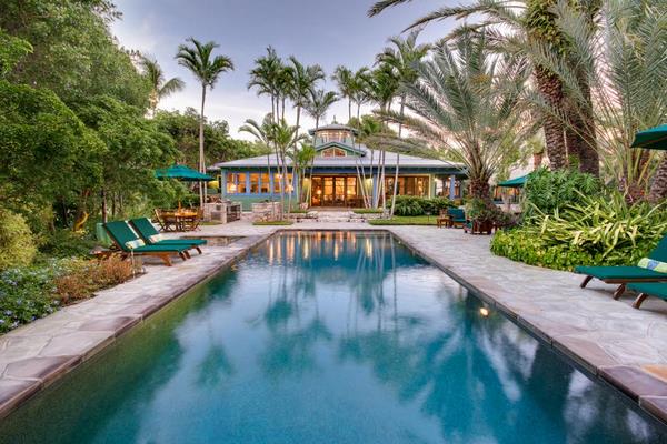 tropical pool landscaping ideas garden designs
