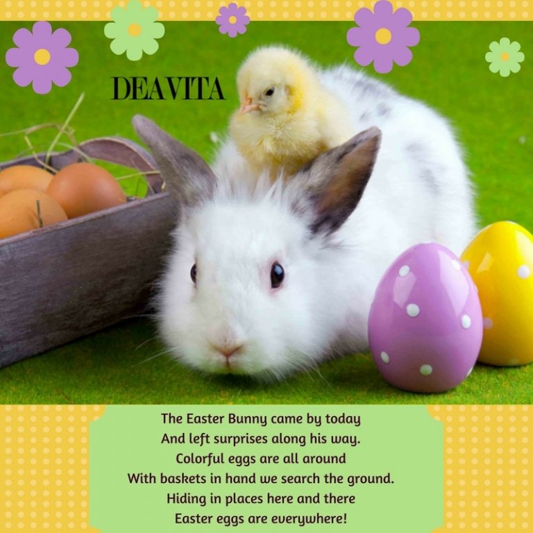 Easter Bunny fun poems for children
