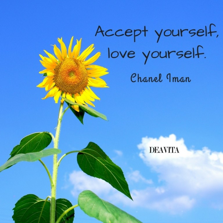 Accept yourself love yourself quotes