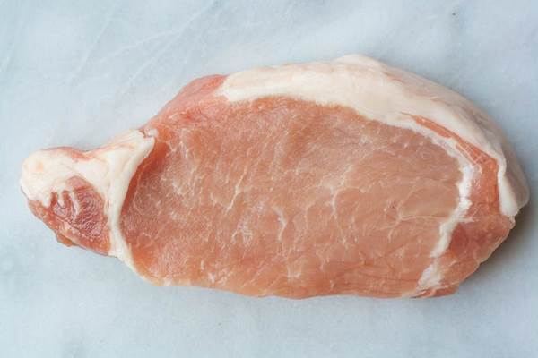 Boneless sirloin pork chops pork loin fillets