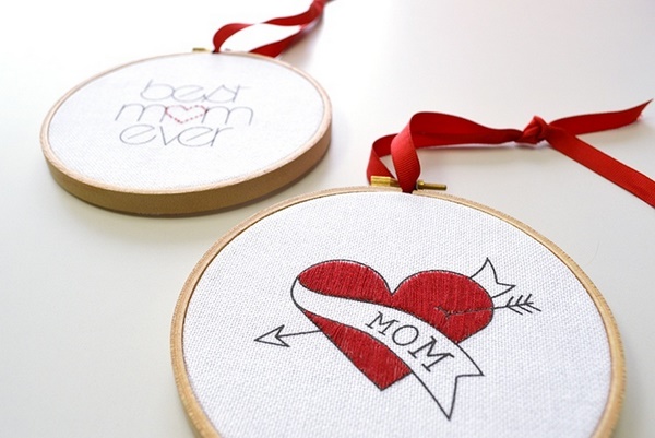 Embroidery special gifts for moms