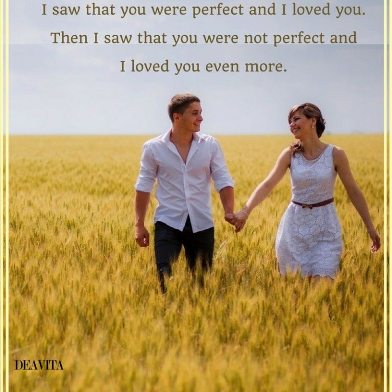 Cute and romantic couples quotes with text and photos