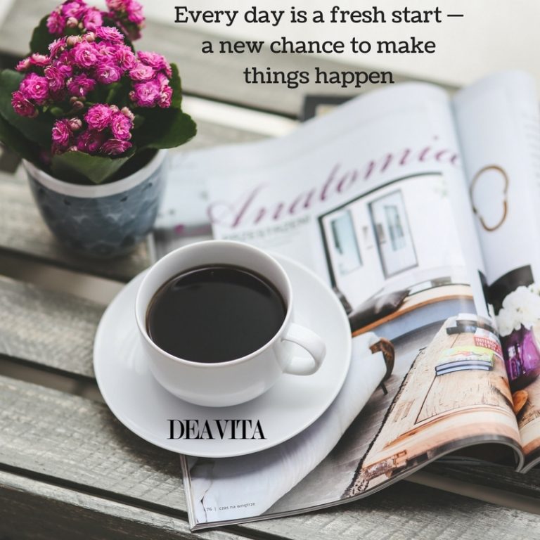 cool and fun good morning quotes Every day is a fresh start