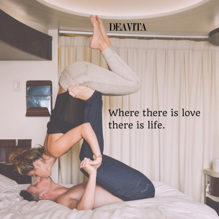 couples quotes about love Where there is love there is life