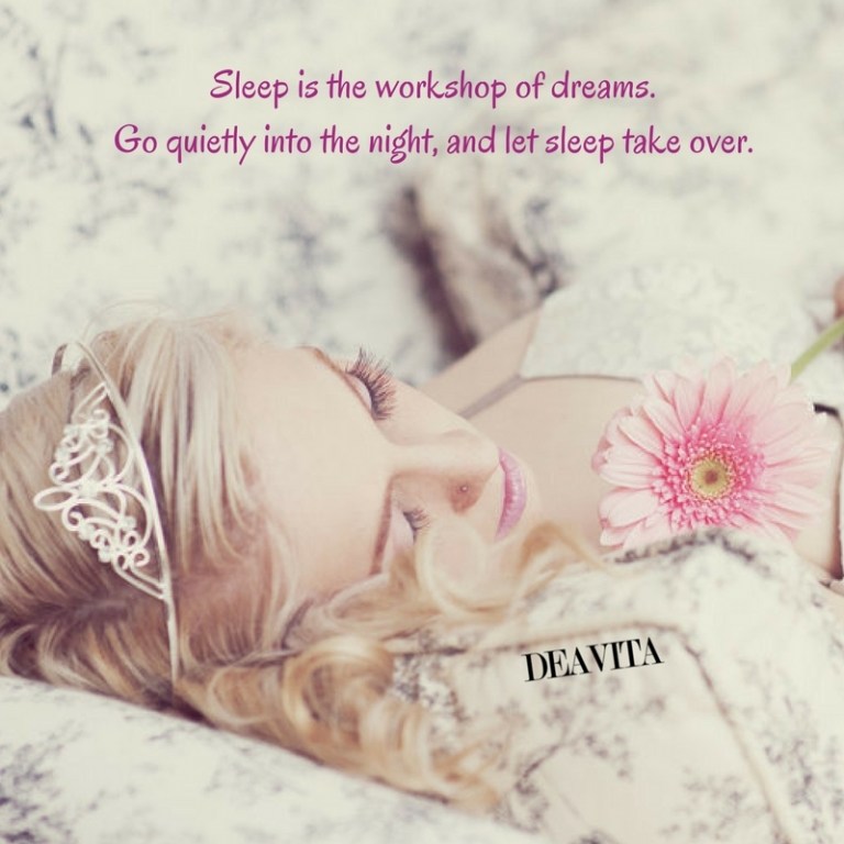 cute cards for good night Sleep is the workshop of dreams