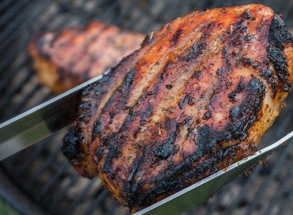 how long to grill pork meat