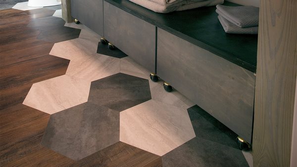 living room flooring ideas adhesive vinyl tiles