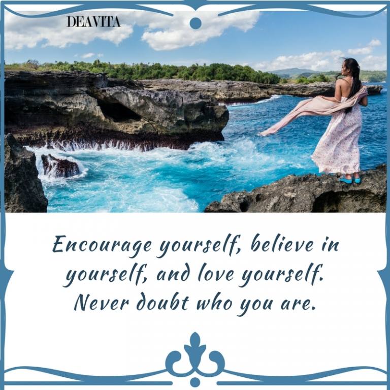 love encourage believe yourself