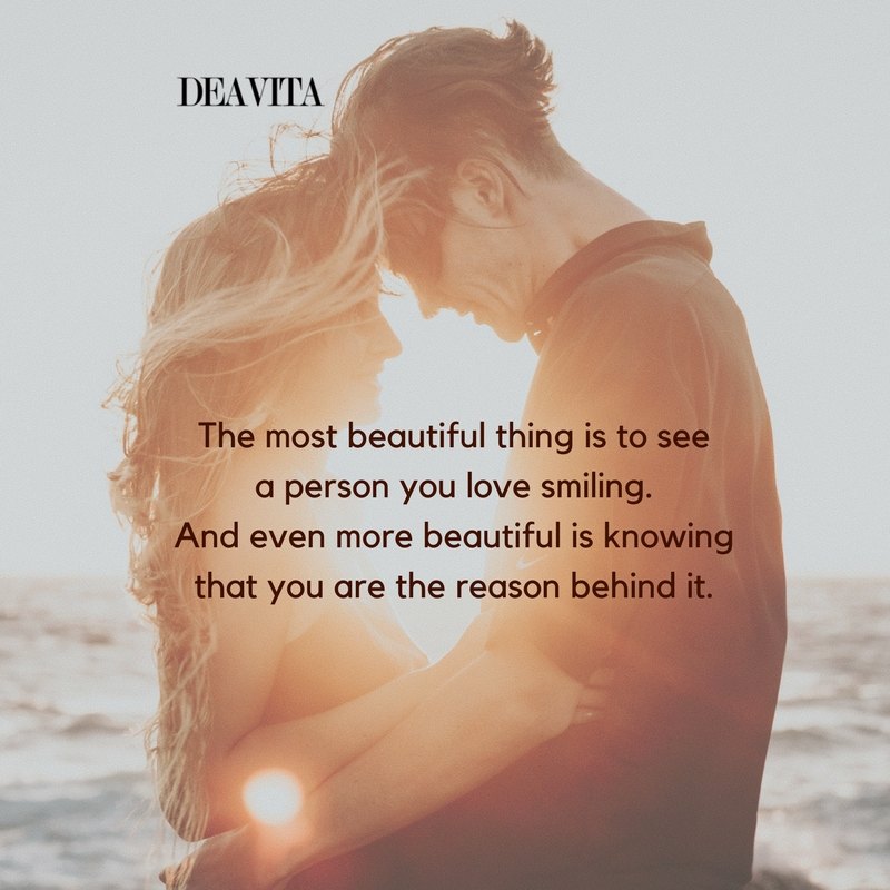 love the most beautiful thing is to