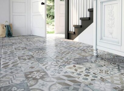 patterned-vinyl-flooring-hallway-house-entry-ideas