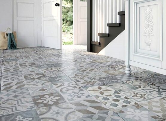 patterned-vinyl-flooring-hallway-house-entry-ideas