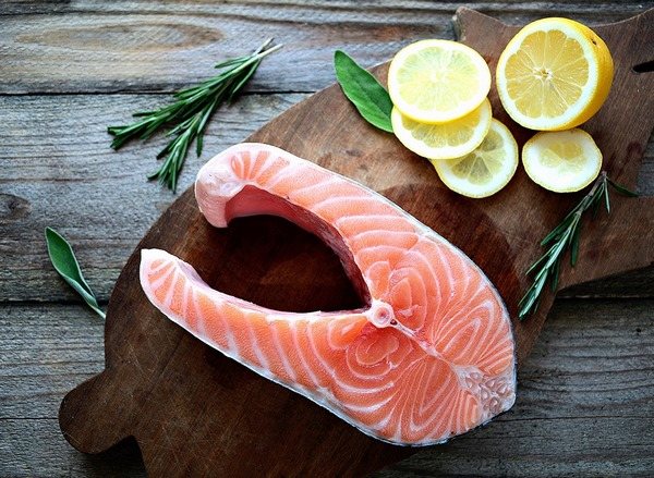 salmon steak healthy food and recipes