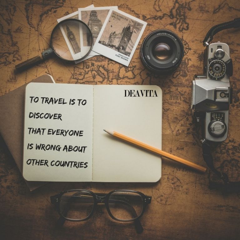 sayings and quotes about adventure to travel is to discover