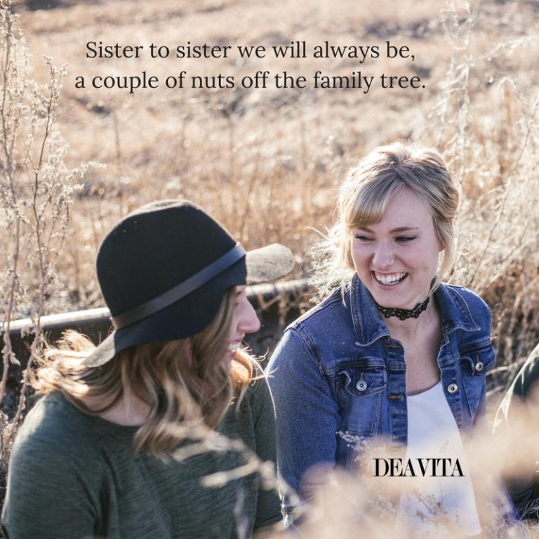 short poems and sayings about sisters