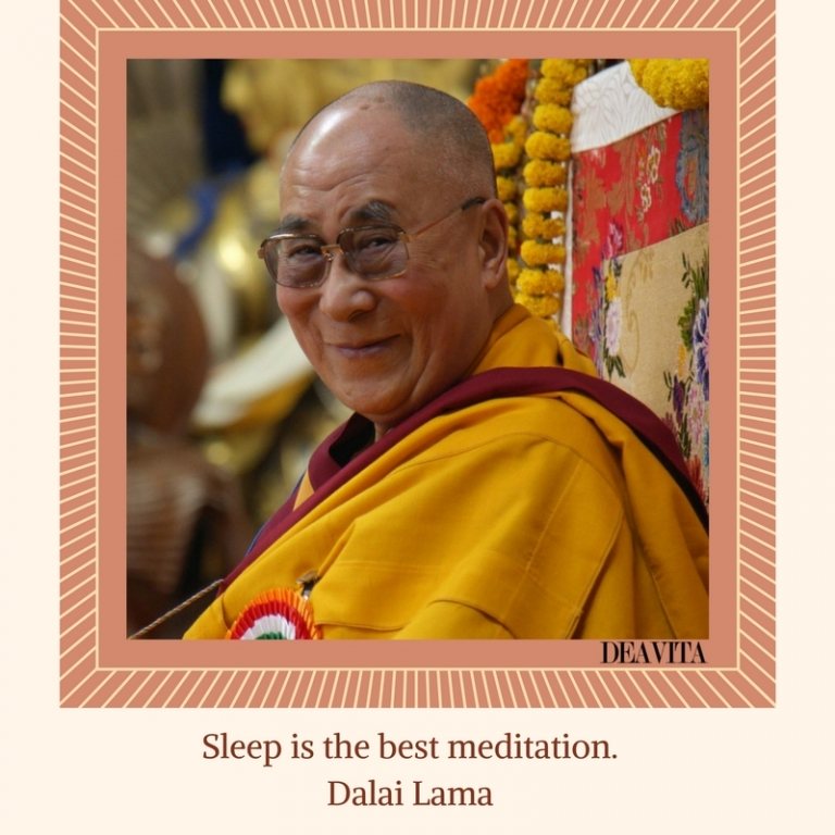 sleep is the best Dalai Lama quotes