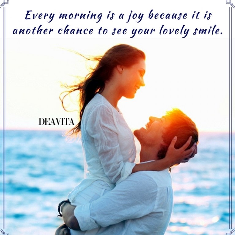 Every morning is a joy texts and quotes for couples boyfriend girlfriend