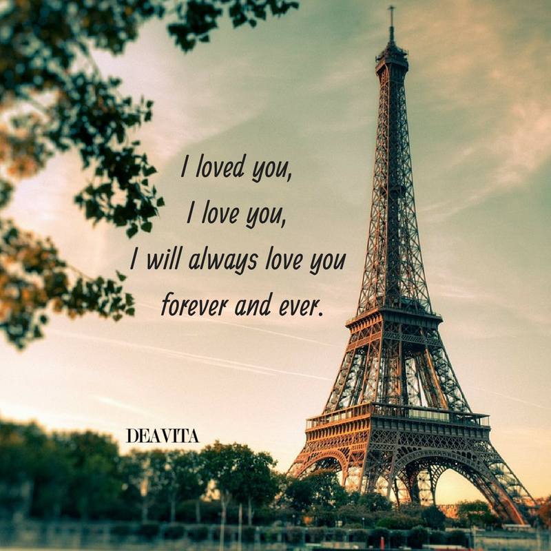 I love you quotes and cards with beautiful photos