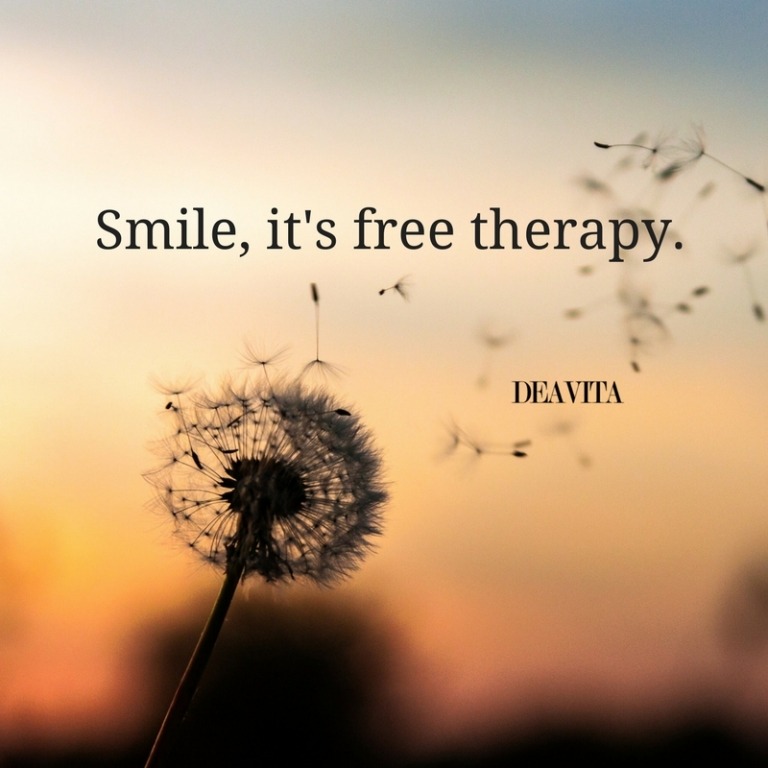 Smile it is free therapy