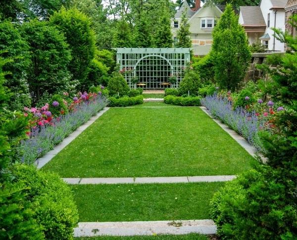 beautiful backyard english style garden design