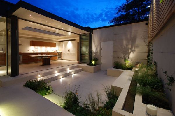 contemporary exterior small backyard ideas decor tips
