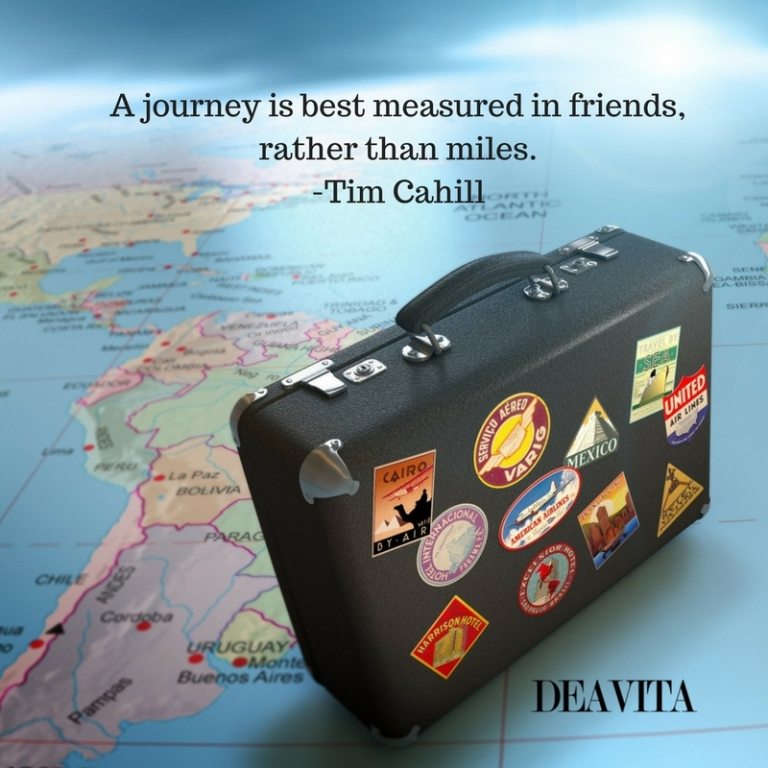 cool famous quotes A journey is best measured in friends