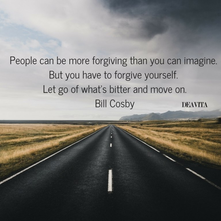 forgive yourself quotes move on sayings