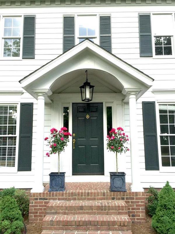 front door design DIY house curb appeal projects