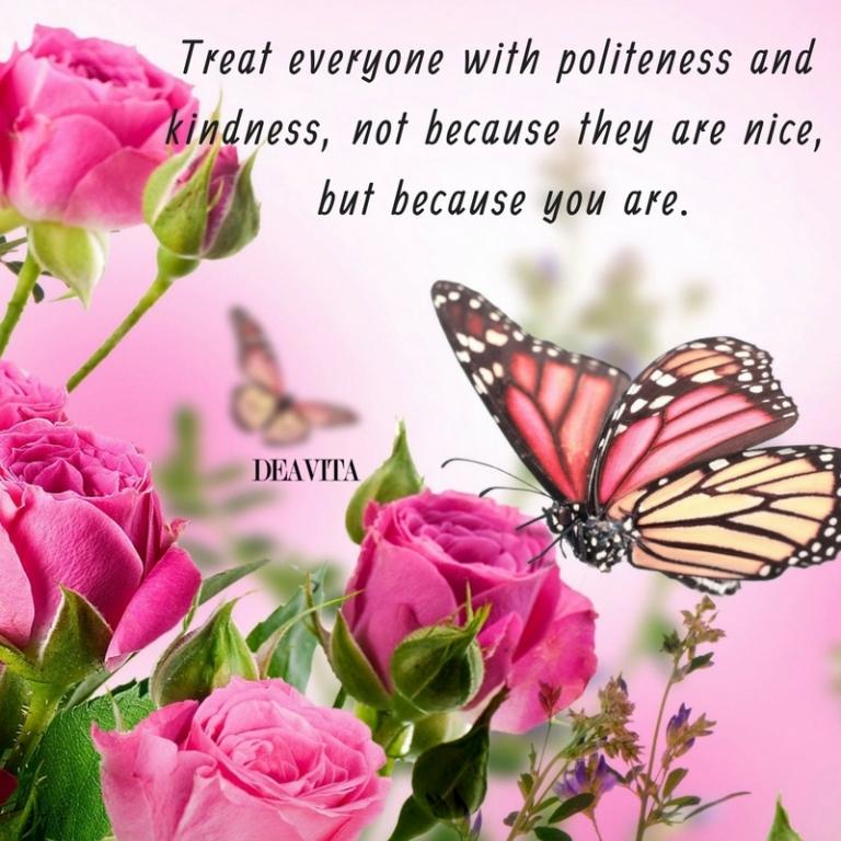 kindness and politeness sayings and quotes