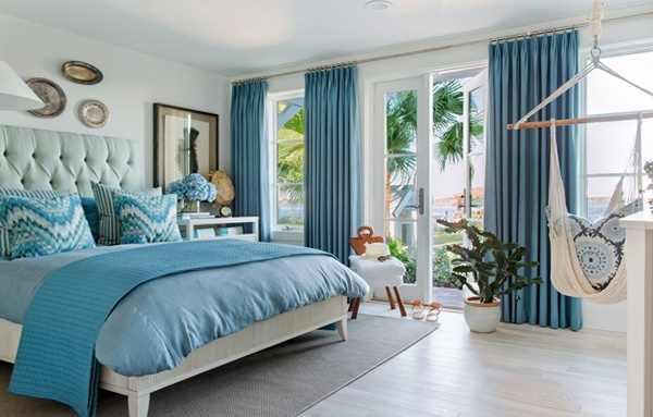 modern bedroom color schemes blue shades