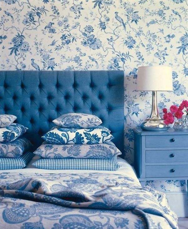 modern bedroom interior design ideas blue white