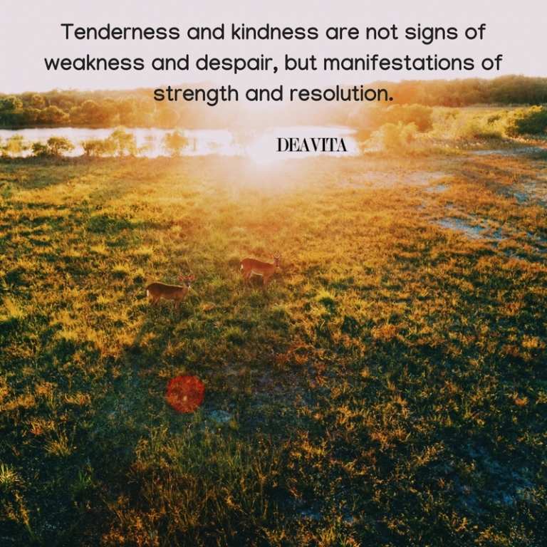 quotes about tenderness and kindness