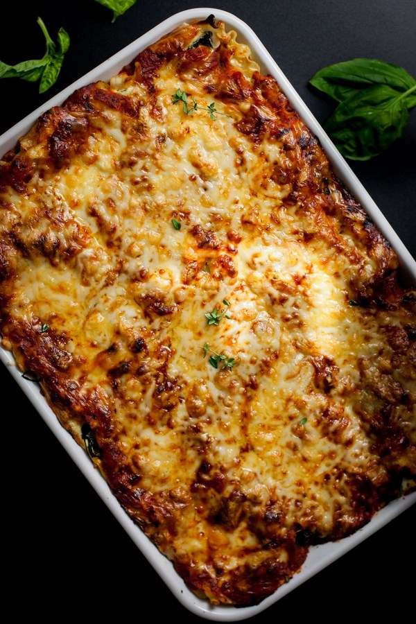 spinach and kale lasagna recipe