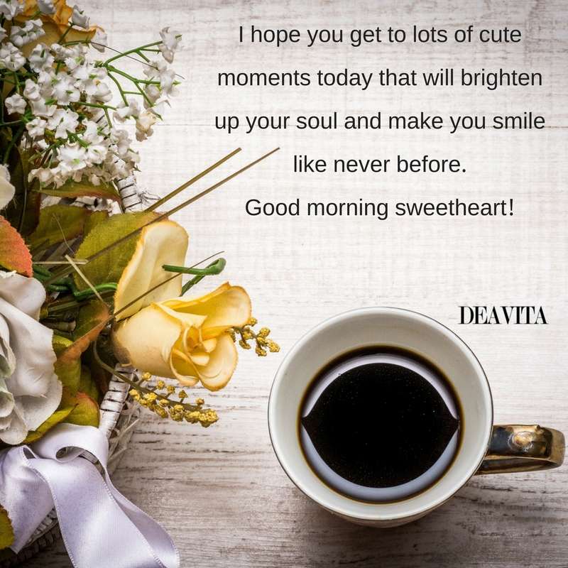 sweetheart quotes and sayings texts for new day