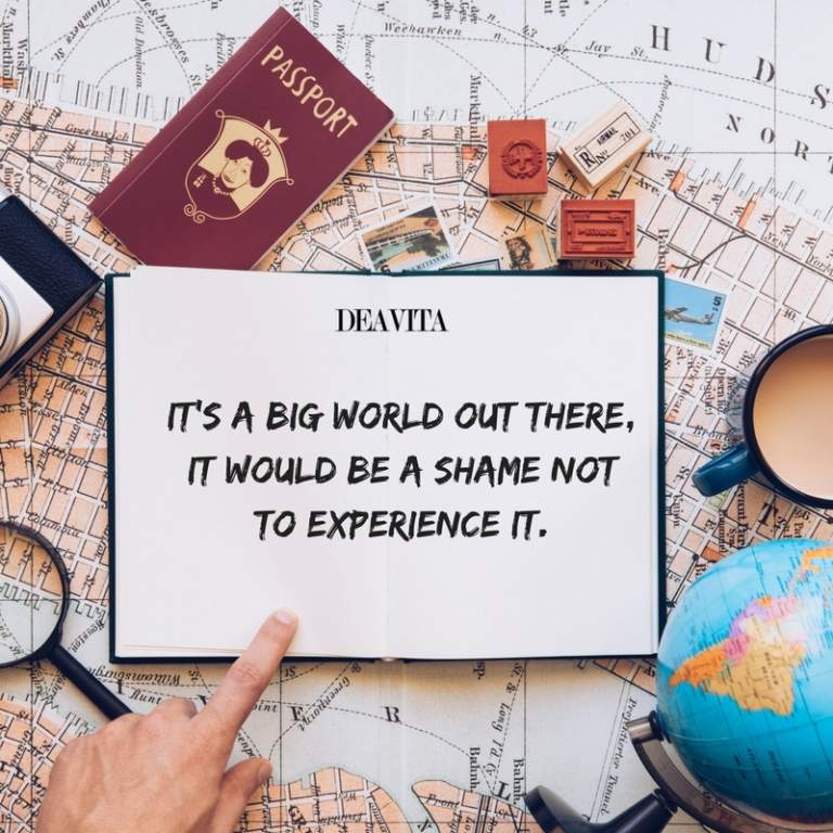travel and adventure sayings Its a big world out there