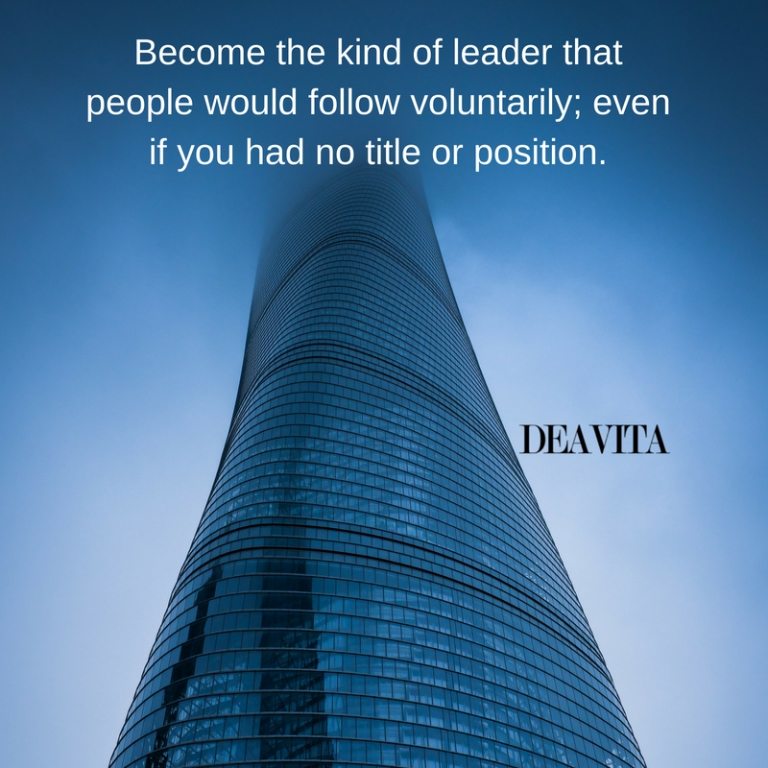 Becoming a leader short and motivational quotes