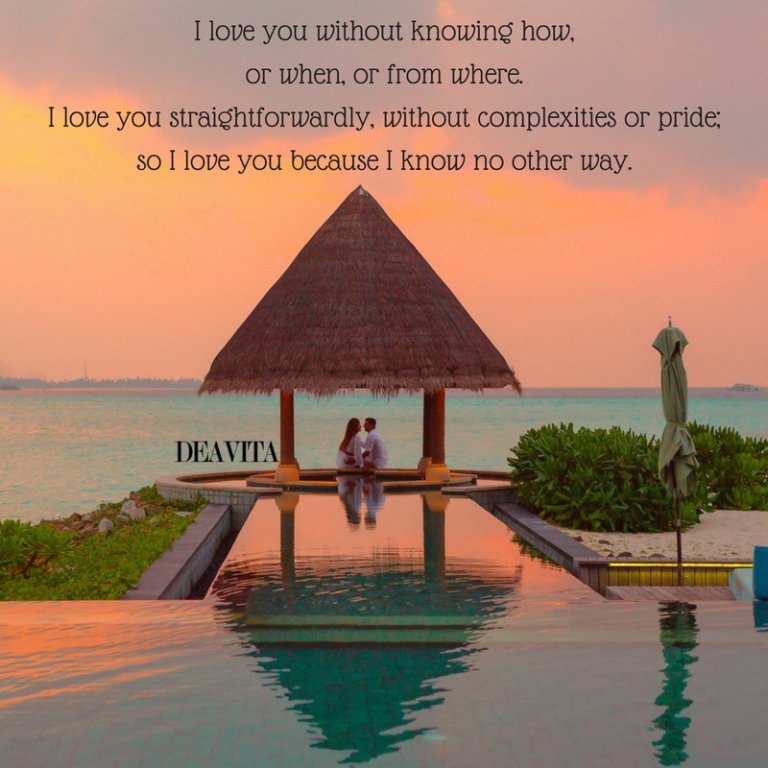 I love you romantic short quotes