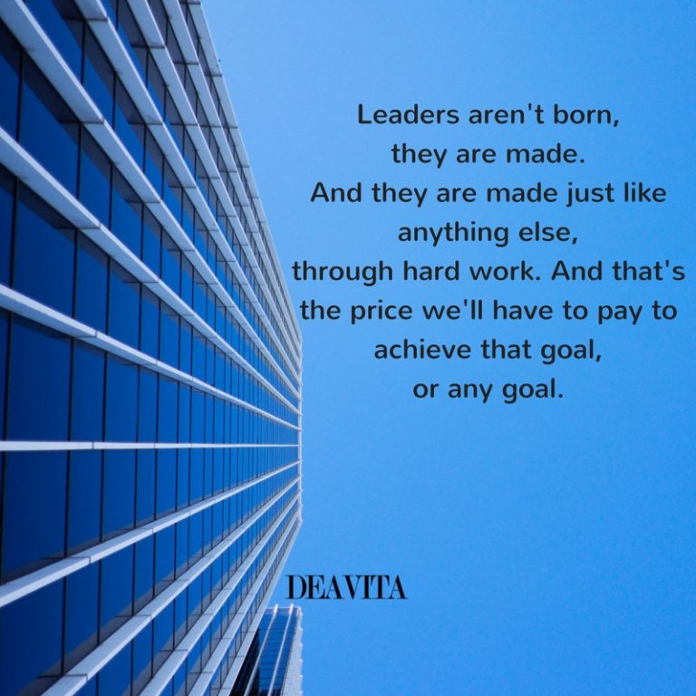 Leaders and hard work quotes