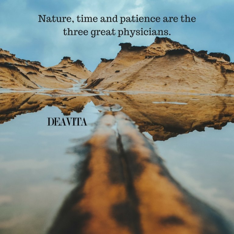Nature time and patience sayings and inspirational quotes