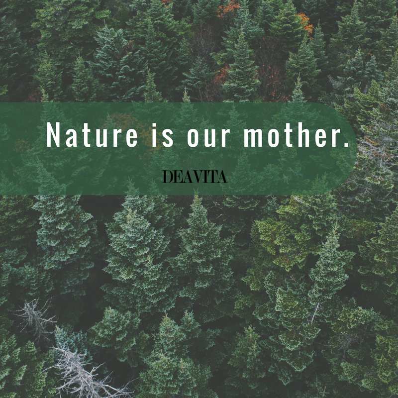 best short quotes Nature is our mother