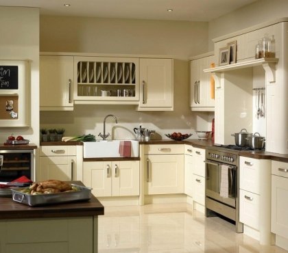 contemporary-vanilla-cream-kitchen-cabinets-tile-flooring-stainless-steel-appliances