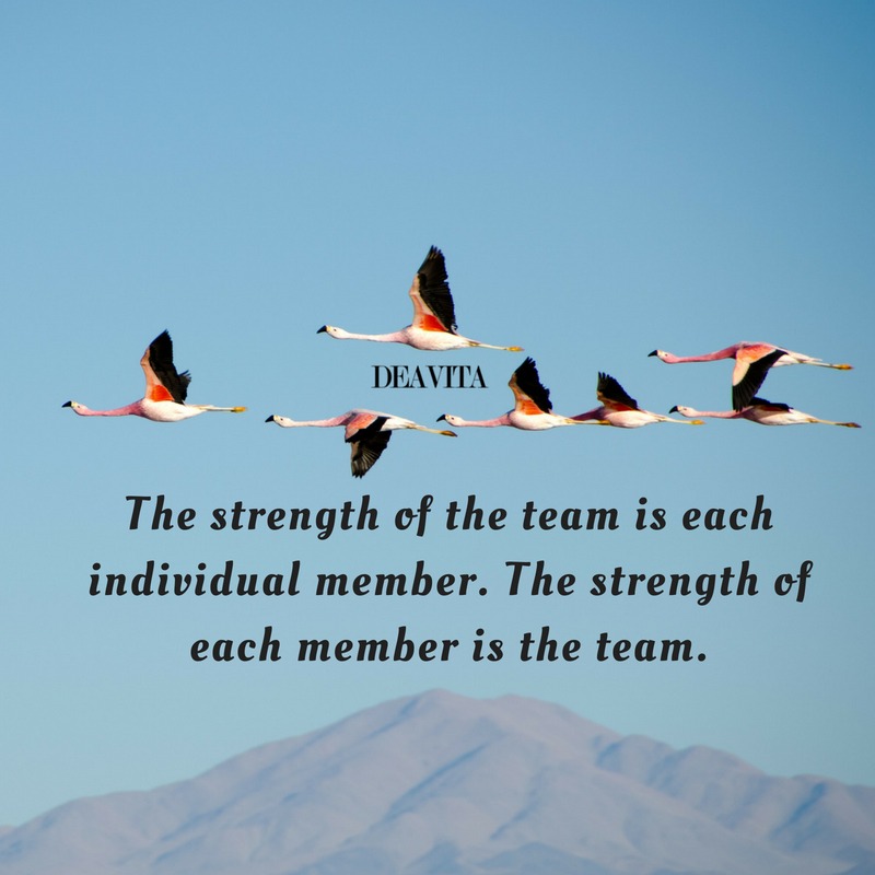 inspirational and positive quotes about the strength of the team