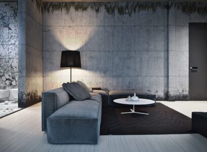 minimalist-living-room-interior-design-ideas-grey-sofa-concrete-walls