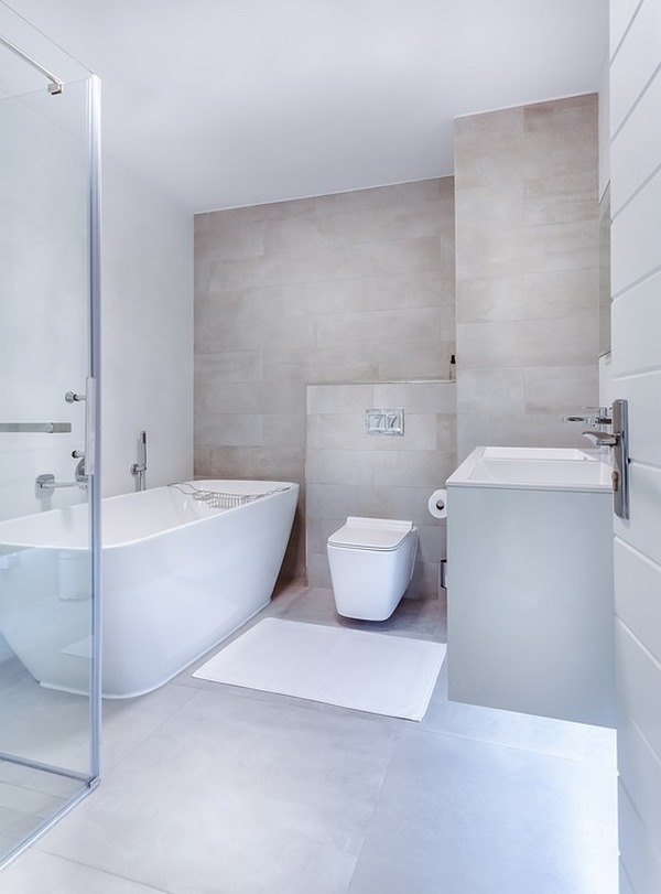 modern minimalist bathroom trendy furniture ideas