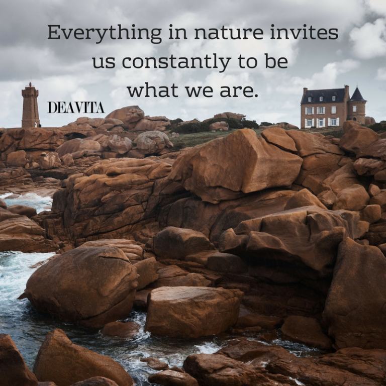 nature and be yourself short quotes