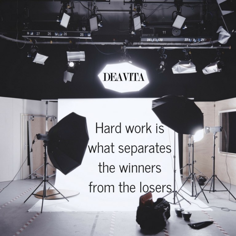 short deep motivational quotes Hard work separates winners from losers